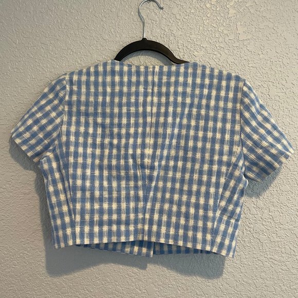 ZARA Cropped button shirt - Picture 2 of 2